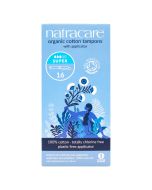 Natracare Organic Cotton Tampons with applicator - Super