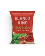 Blanco Nino Chilli and Lime White Corn Tortilla Chips 45g