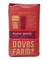 Doves Farm Organic Plain White Flour 1kg
