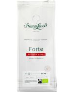Simon Lévelt Forte Organic Ground Coffee (250g)