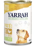 Yarrah Organic Chicken Pâté Dog Food Grain-free (400g)