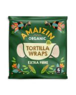 Amaizin Tortilla Wraps Extra Fibre Organic 6pcs
