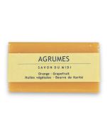 Savon du Midi Argumes Orange & Grapefruit Shea Soap Organic 100g