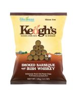 Keogh's Crinkle Cut Crisps - Smoked Barbeque and Irish Whiskey 125g