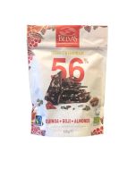 Belvas 56% Belgian Dark Chocolate Thins with Quinoa, Goji and Almond Organic 120g