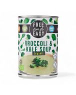 Free and Easy Broccoli & Kale Soup Organic 400g