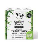 The Cheeky Panda Silky Soft Sustainable Bamboo Toilet Tissue 4 Rolls