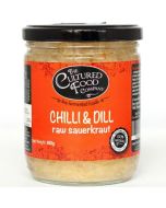 The Cultured Food Company Raw Sauerkraut Chilli & Dill (Irish) 