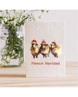 Plantable Seed Card - Fleece Navidad
