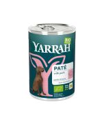Yarrah Organic Pork Pâté Dog Food Grain-free (400g)
