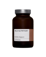 Wild Nutrition Food-Grown Fertility Support for Women 60 Caps