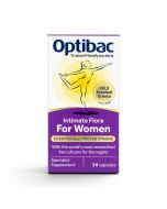 OptiBac Probiotics Intimate Flora For Women 14 Caps