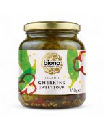 Biona Gherkins Sweet & Sour Organic 350g