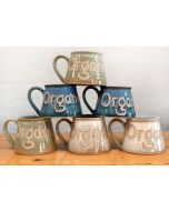 Organico Mugs by Dunbeacon Pottery