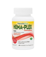Nature's Plus Hema-Plex 60 Chewables