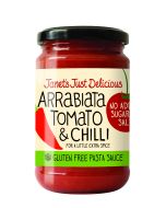 Janet's Just Delicious Arrabiata Tomato & Chili sauce