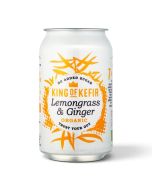 King of Kefir Lemongrass & Ginger Can Organic 330ml