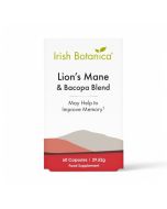 Irish Botanica Lion's Mane & Bacopa Blend 60 Caps