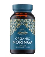 Ayurvediq Wellness Organic Moringa 120 Vegan Caps