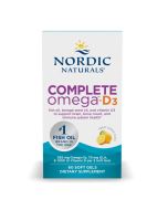 Nordic Naturals Complete Omega - D3 60 Soft Gels 