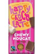 Happy Chocolate Organic Nougat Dark Chocolate100g