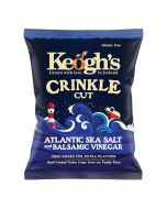 Keogh's Crinkle Cut Crisps Atlantic Sea salt and Balsamic Vinegar 45g