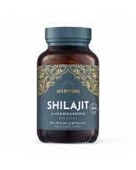 Ayurvediq Shilajit with Organic Ashwagandha 60 Caps