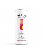 Virtue Yerba Mate Can Strawberry & Lime 250ml