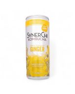 SynerChi IRISH Kombucha Lemon, Turmeric & Ginger 250ml Can