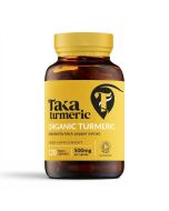 Taka Turmeric Organic Turmeric with Black Pepper Extract 120 Caps