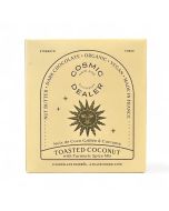 Cosmic Dealer Nut Butter Chocolate Box Toasted Coconut with Turmeric Organic 4pcs / 80g