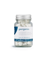 Georganics Mouthwash Tablets, English Peppermint