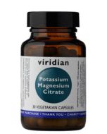 Viridian Potassium Magnesium Citrate (30 Capsules)