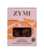 Zymi Handmade Biscuits with Carob, Dates & Dark Chocolate Organic 130g