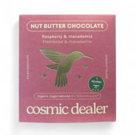 Cosmic Dealer Organic Nut Butter Chocolate Raspberry & Macadamia 4pcs ...
