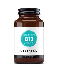 Viridian High Twelve B-Complex B12 30 caps