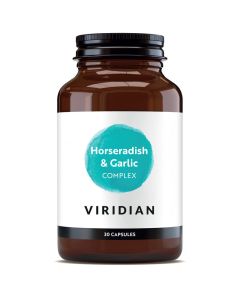 Viridian Horseradish And Garlic 30 caps