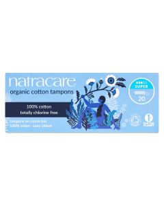 Natracare Super Non-Applicator Organic Cotton Tampons