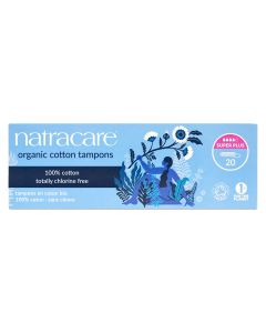 Natracare Super Plus Non-Applicator Organic Cotton Tampons