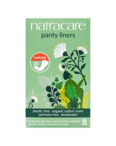 Natracare Organic Cotton Curved Panty Liners