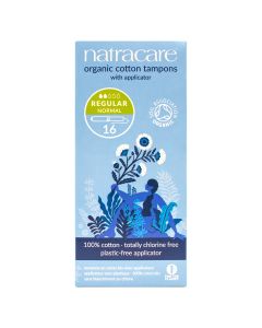 Natracare Organic Cotton Tampons - Regular