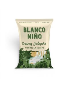 Blanco Nino Creamy Jalapeno White Corn Tortilla Chips 45g