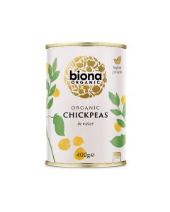 Biona Organic Chick Peas Tinned 400g