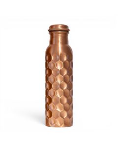 Brotzeit Copper Water Bottle Hammered Finish 950ml