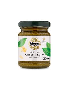 Biona Organic Green Pesto with Pine Kernels 120g