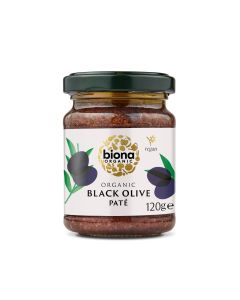 Biona Black Olive Pate 120g