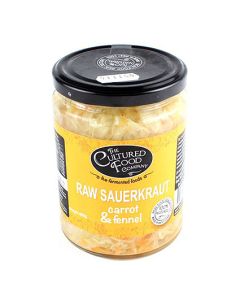 The Cultured Food Company Raw Sauerkraut Carrot & Fennel 