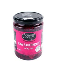 The Cultured Food Company Raw Sauerkraut Ruby Red 