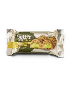 Bett'r Wafer Pistachio Bar Organic 33g