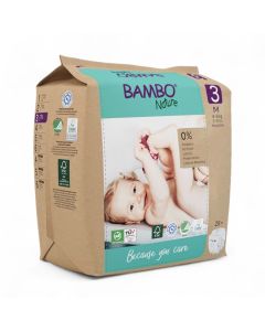 Bambo Nature Nappies Size 3 M 28pcs